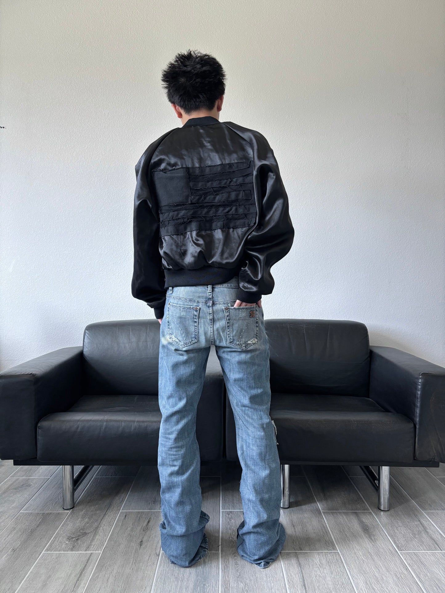 Black Flag Varsity Jacket