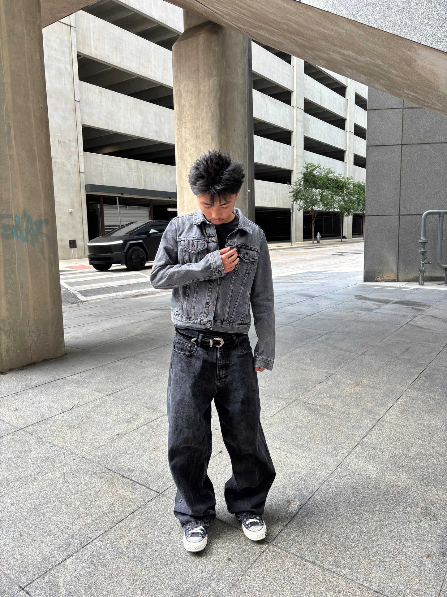 Cole Henry Black Baggy Jeans
