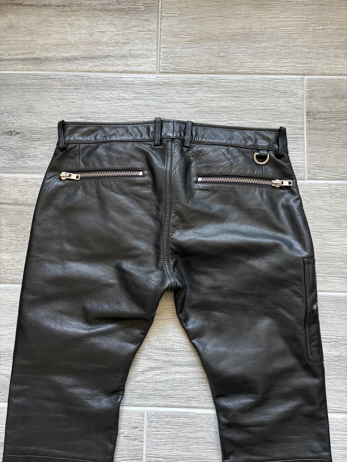 Diesel Multi-zip Leather Cargos