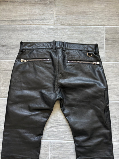Diesel Multi-zip Leather Cargos