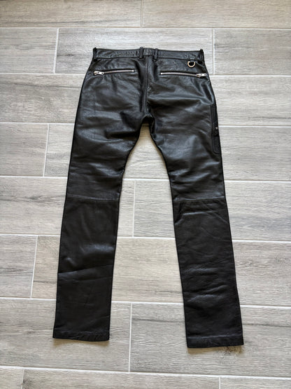 Diesel Multi-zip Leather Cargos