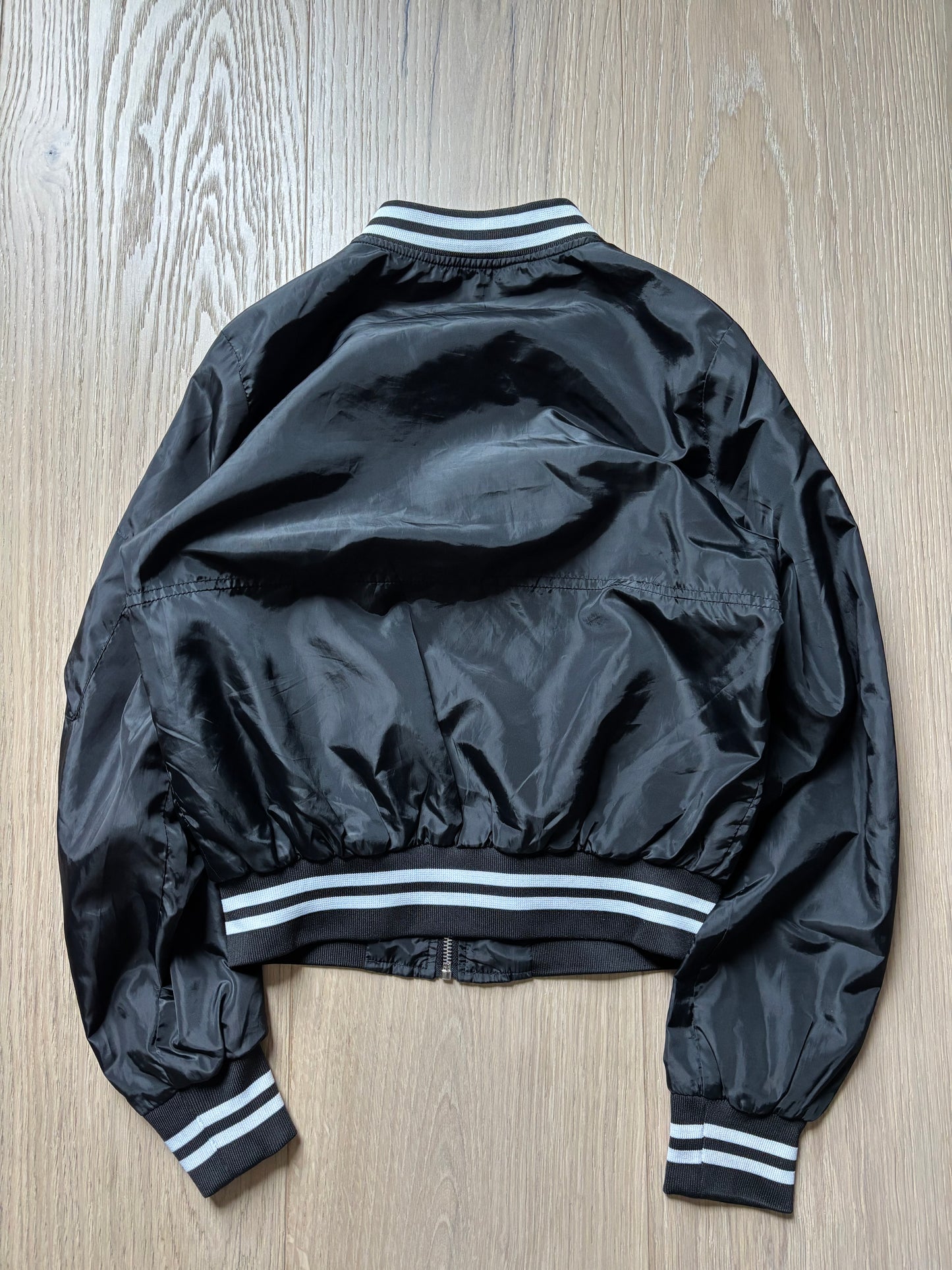 Cropped Varsity Jacket