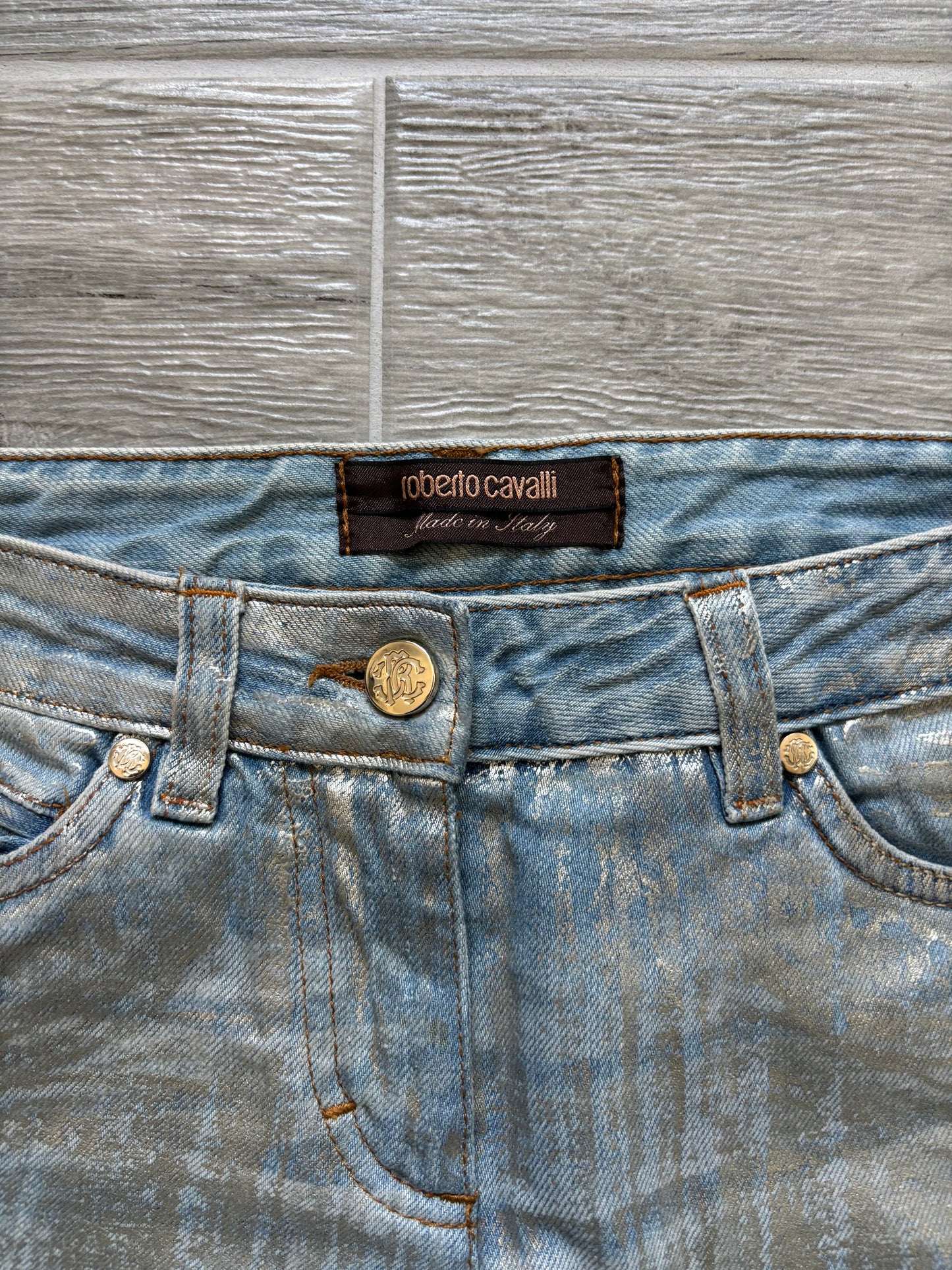 Roberto Cavalli "Foil" Jeans