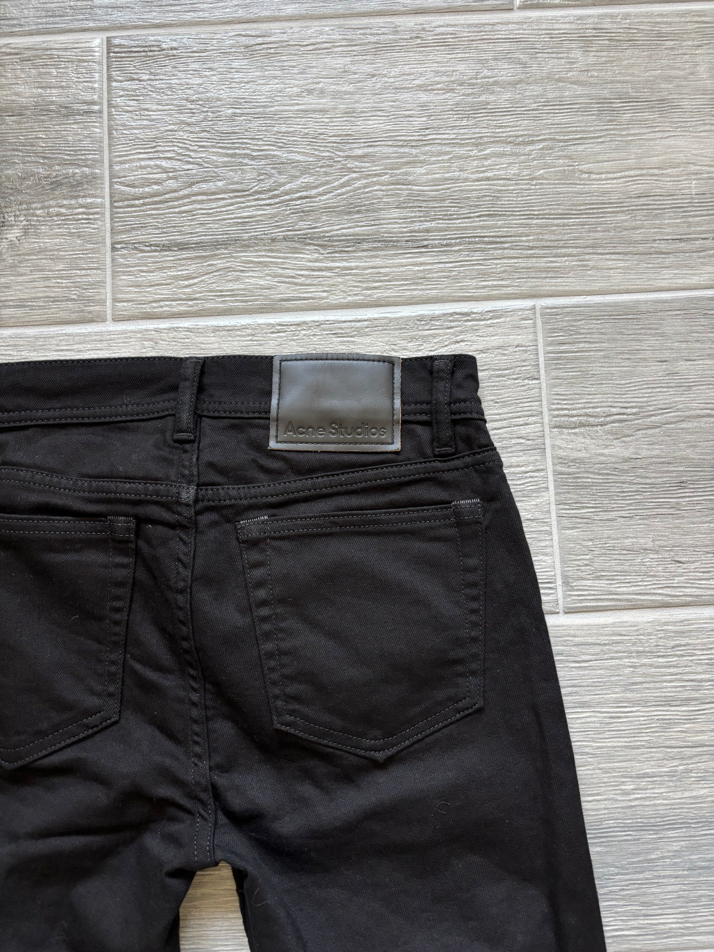 Acne Studios Black Skinny Jeans