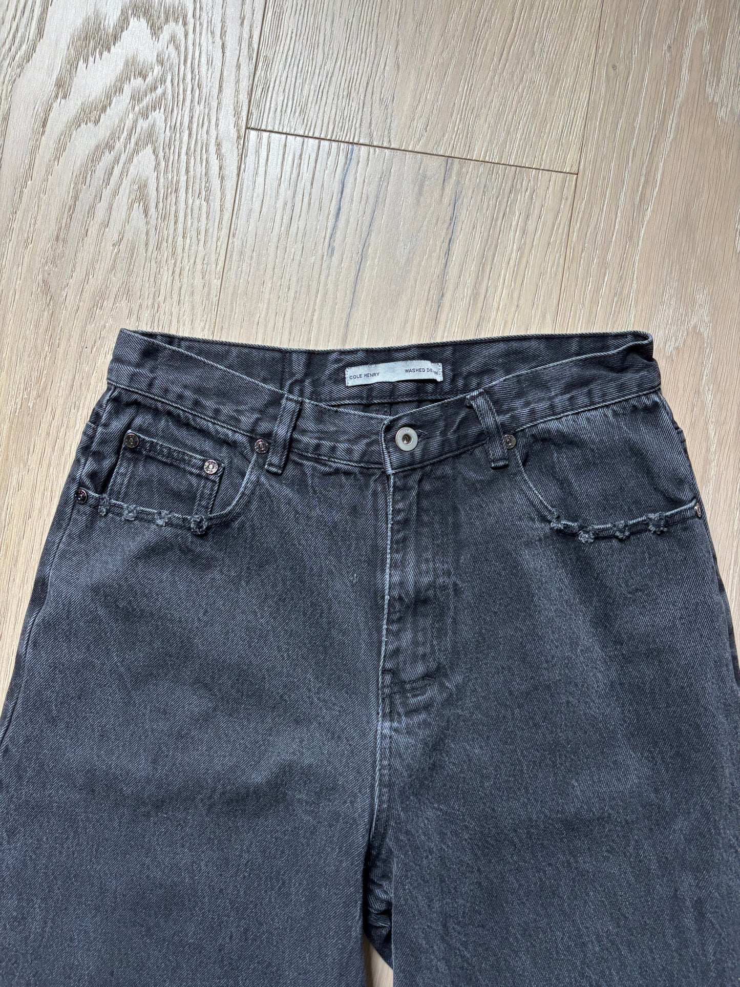 Cole Henry Black Baggy Jeans