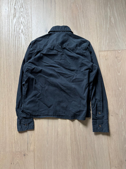 Black Woodlands Button Up