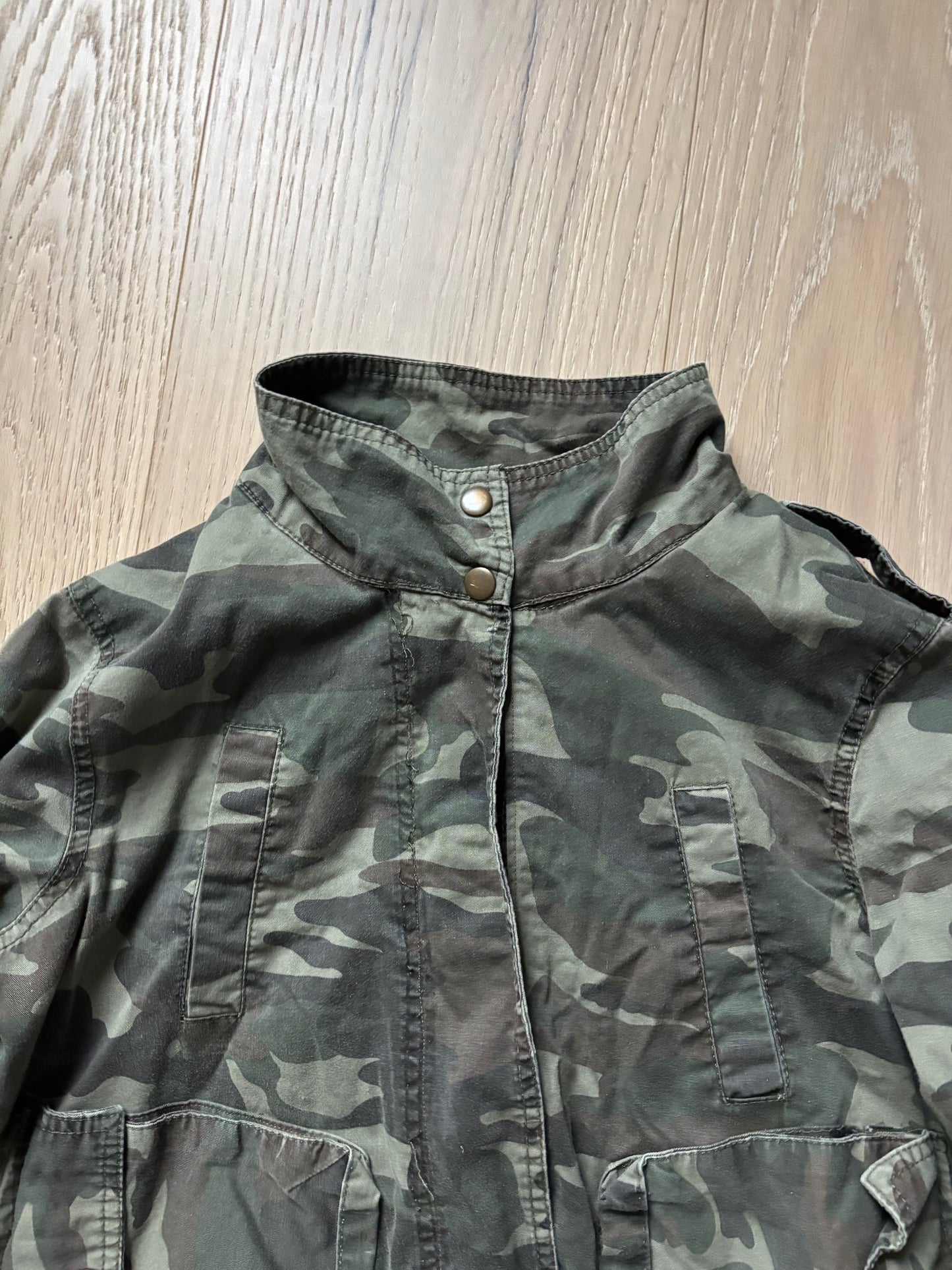 Cropped Army Jacket