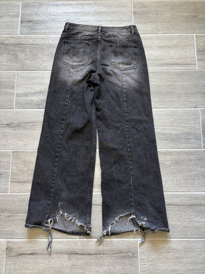 Faded Black Baggy Jeans