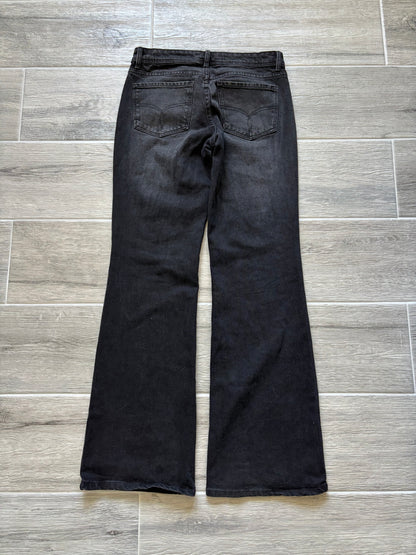 Bershka Black Flare Jeans