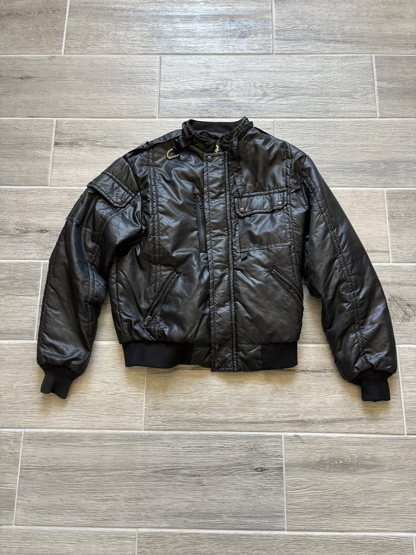 Vintage 80s Racing Bomber