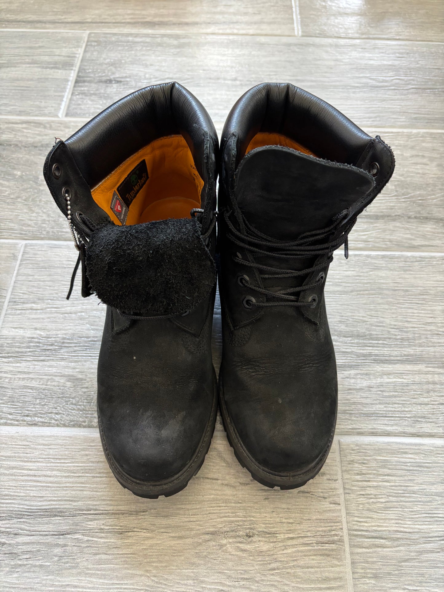 Black Timberland Boots