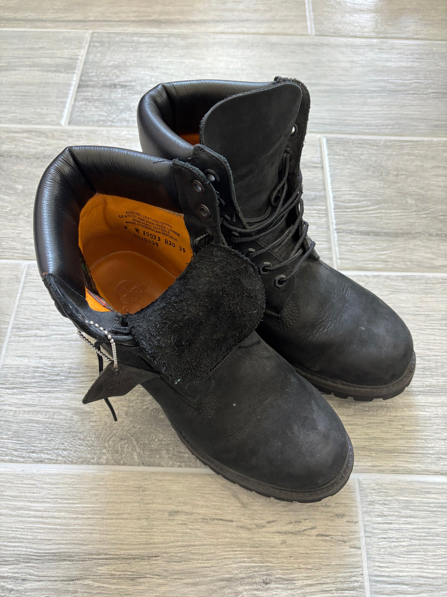 Black Timberland Boots